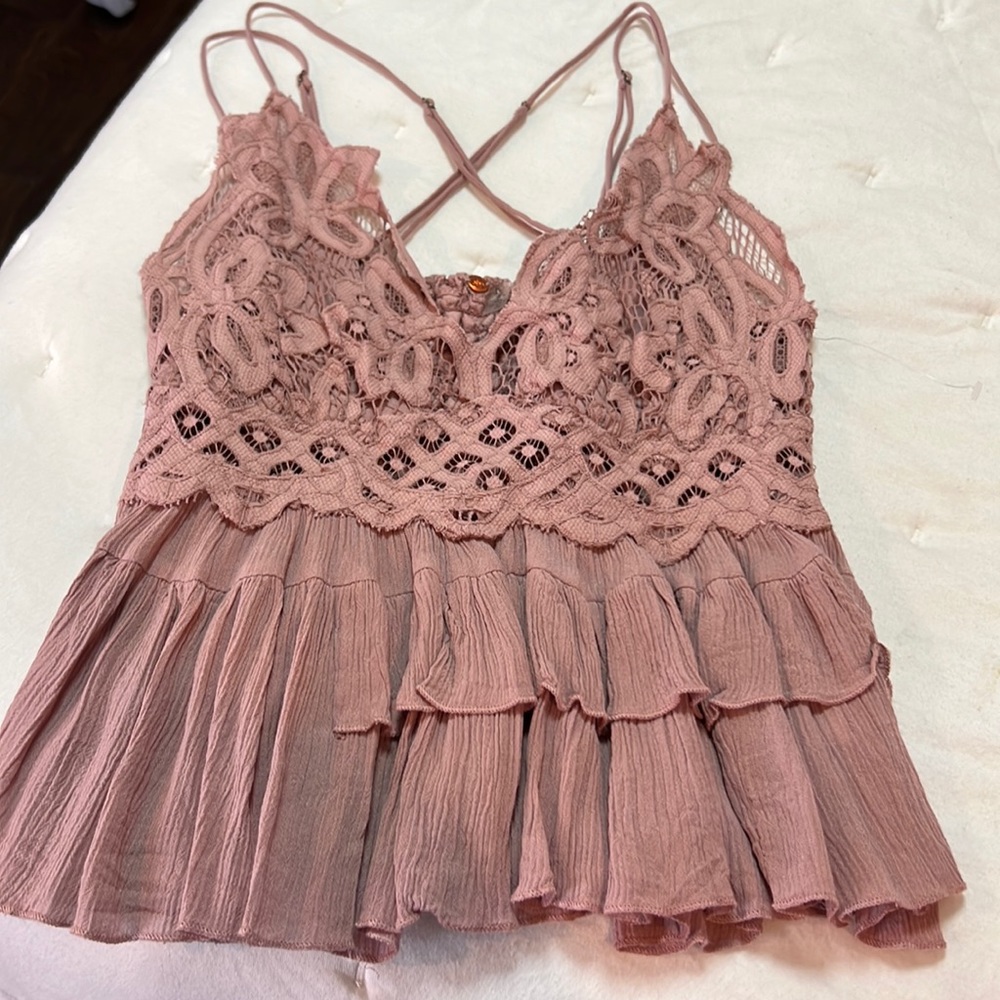 Free People Lace Top- New without tags